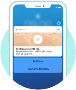 mediteo - refill reminder