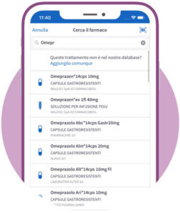 mediteo - aggiungi delle medicine