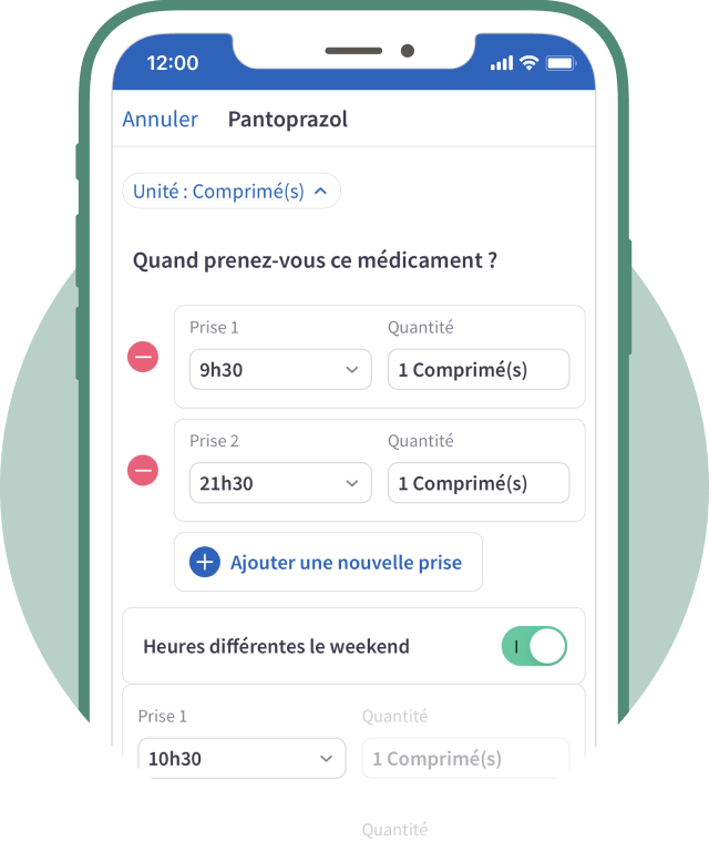 mediteo - modifier son plan de traitement