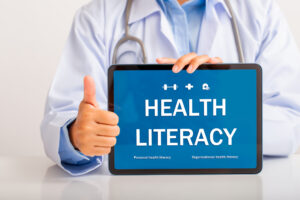 Health Literacy sign