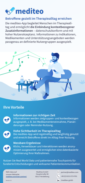 Flyer B2B mediteo