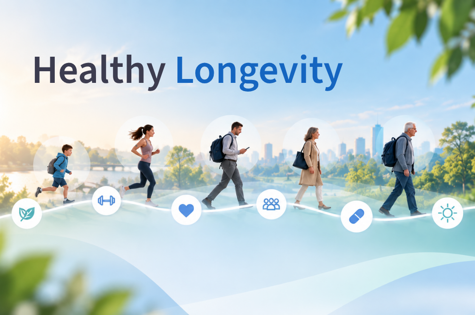 Healthy Longevity beginnt im Alltag: Was Pharma über langfristige Patientenbegleitung wissen sollte